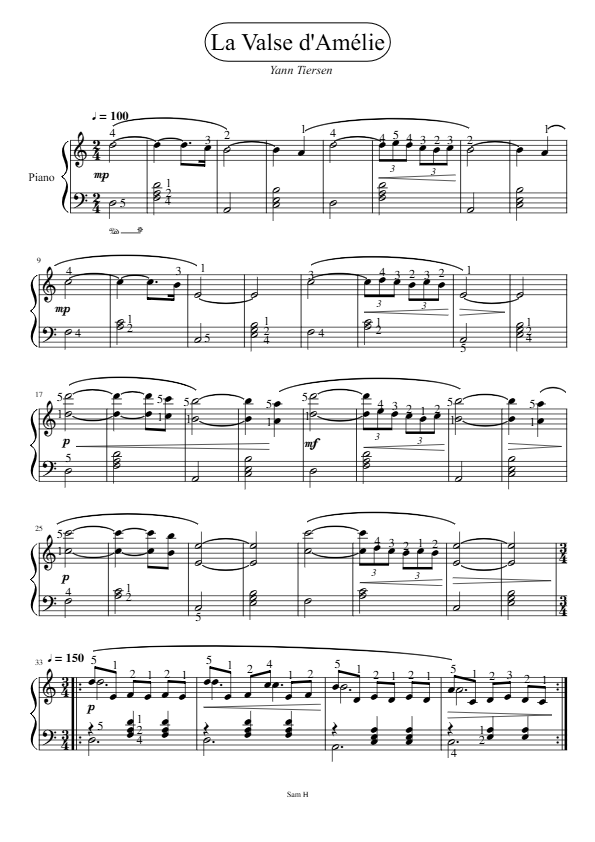 La imagen puede contener una previsualizacion de una partitura